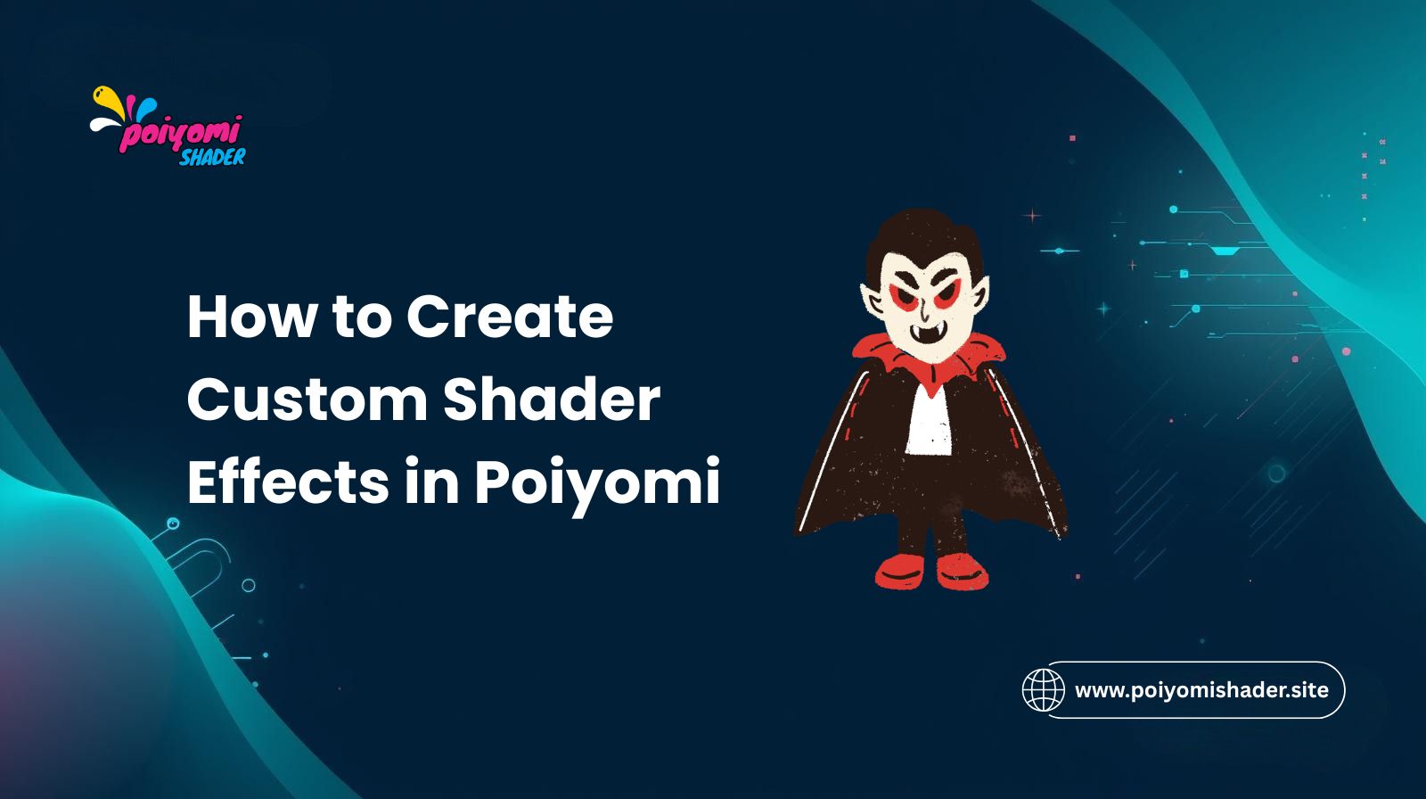 how to create custom shader effects in poiyomi