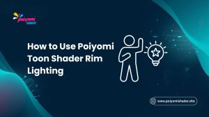 how to use poiyomi toon shader rim lighting