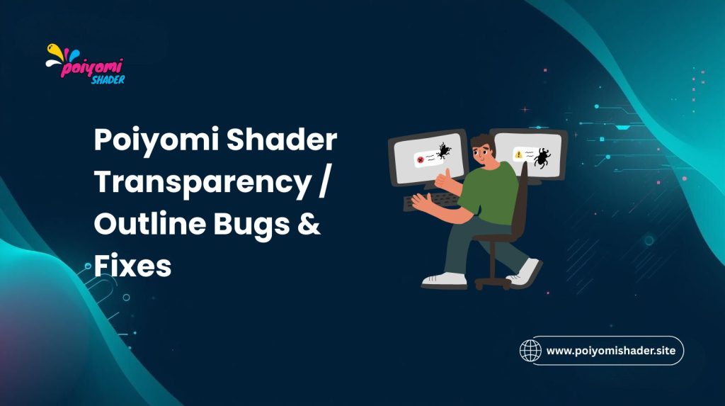 poiyomi shader transparancy outline bugs and fixes